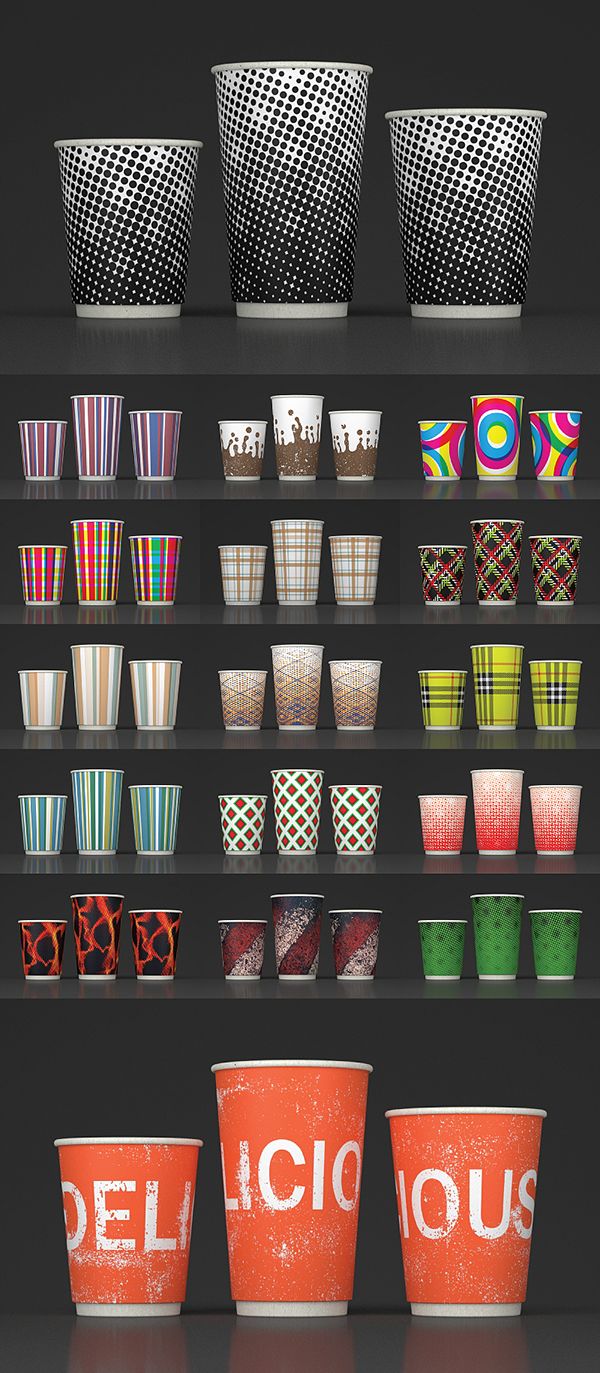 Özel Baskılı Karton Bardaklar